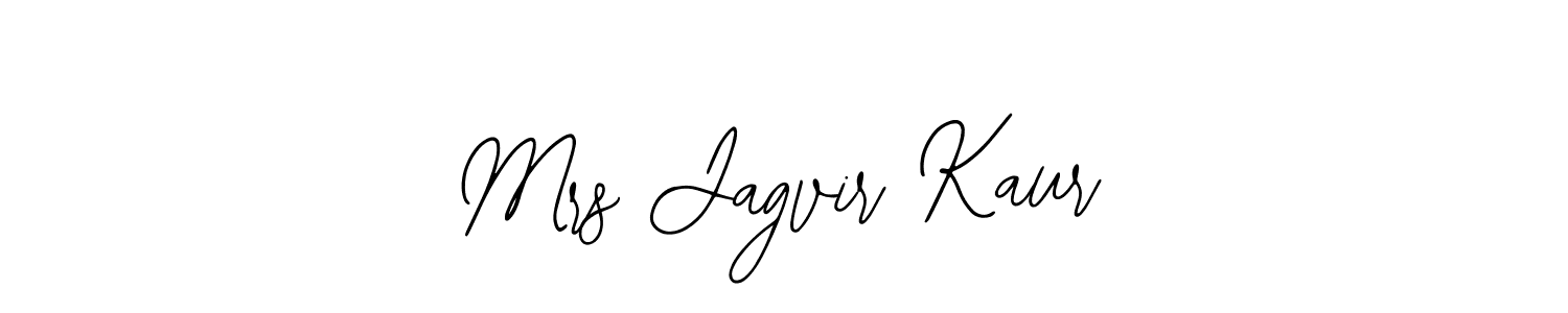 Bearetta-2O07w is a professional signature style that is perfect for those who want to add a touch of class to their signature. It is also a great choice for those who want to make their signature more unique. Get Mrs Jagvir Kaur name to fancy signature for free. Mrs Jagvir Kaur signature style 12 images and pictures png
