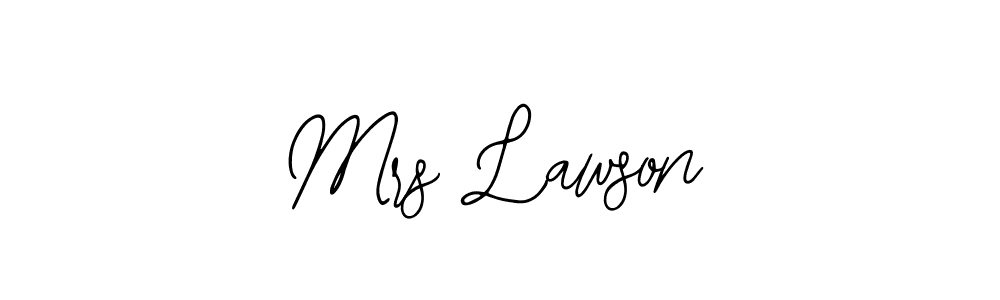 Bearetta-2O07w is a professional signature style that is perfect for those who want to add a touch of class to their signature. It is also a great choice for those who want to make their signature more unique. Get Mrs Lawson name to fancy signature for free. Mrs Lawson signature style 12 images and pictures png