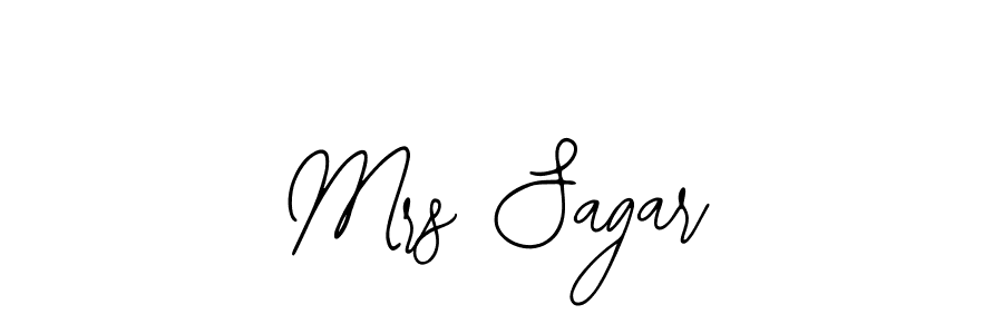 Make a beautiful signature design for name Mrs Sagar. With this signature (Bearetta-2O07w) style, you can create a handwritten signature for free. Mrs Sagar signature style 12 images and pictures png