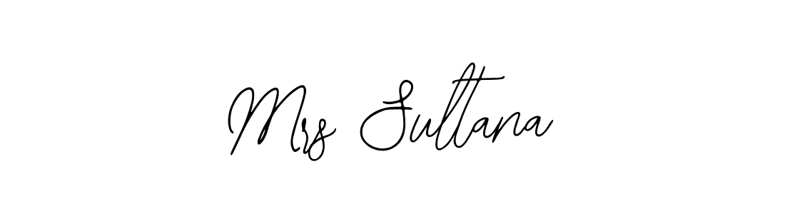 Best and Professional Signature Style for Mrs Sultana. Bearetta-2O07w Best Signature Style Collection. Mrs Sultana signature style 12 images and pictures png