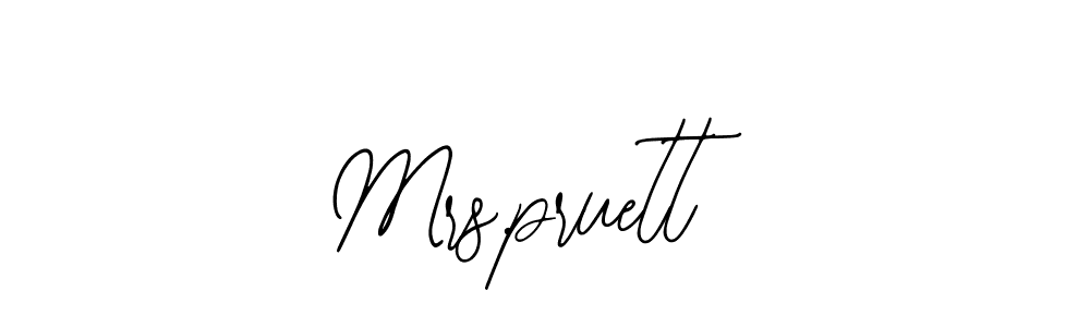 Similarly Bearetta-2O07w is the best handwritten signature design. Signature creator online .You can use it as an online autograph creator for name Mrs.pruett. Mrs.pruett signature style 12 images and pictures png