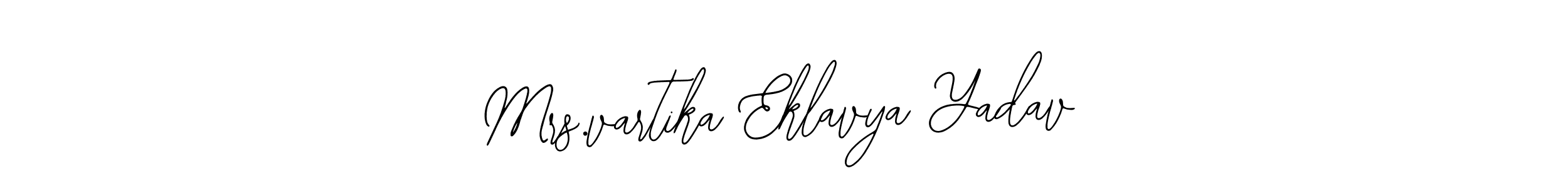 This is the best signature style for the Mrs.vartika Eklavya Yadav name. Also you like these signature font (Bearetta-2O07w). Mix name signature. Mrs.vartika Eklavya Yadav signature style 12 images and pictures png