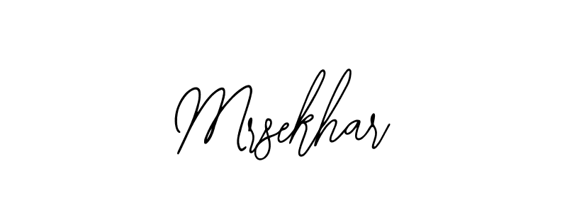 Similarly Bearetta-2O07w is the best handwritten signature design. Signature creator online .You can use it as an online autograph creator for name Mrsekhar. Mrsekhar signature style 12 images and pictures png