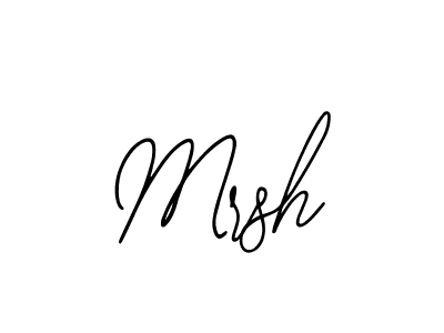 Mrsh stylish signature style. Best Handwritten Sign (Bearetta-2O07w) for my name. Handwritten Signature Collection Ideas for my name Mrsh. Mrsh signature style 12 images and pictures png