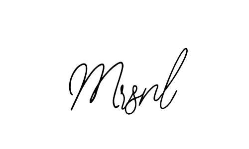 Mrsnl stylish signature style. Best Handwritten Sign (Bearetta-2O07w) for my name. Handwritten Signature Collection Ideas for my name Mrsnl. Mrsnl signature style 12 images and pictures png