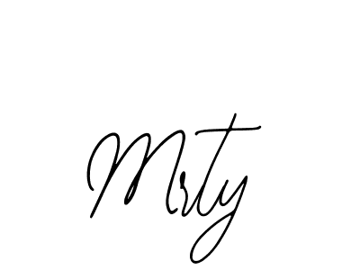 How to make Mrty signature? Bearetta-2O07w is a professional autograph style. Create handwritten signature for Mrty name. Mrty signature style 12 images and pictures png