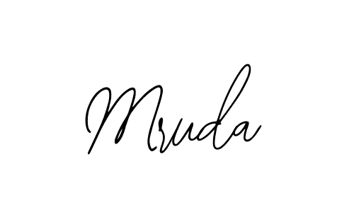 How to make Mruda signature? Bearetta-2O07w is a professional autograph style. Create handwritten signature for Mruda name. Mruda signature style 12 images and pictures png