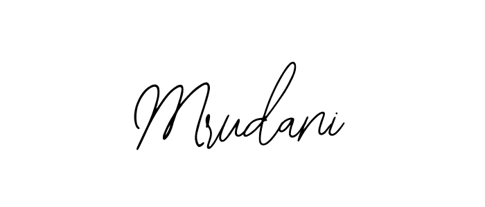 Mrudani stylish signature style. Best Handwritten Sign (Bearetta-2O07w) for my name. Handwritten Signature Collection Ideas for my name Mrudani. Mrudani signature style 12 images and pictures png