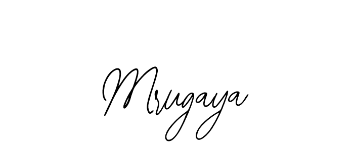 How to make Mrugaya name signature. Use Bearetta-2O07w style for creating short signs online. This is the latest handwritten sign. Mrugaya signature style 12 images and pictures png