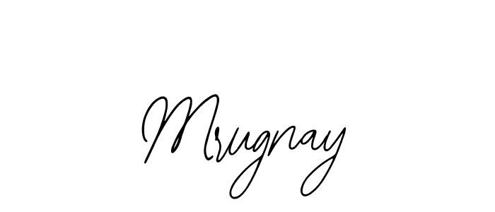 The best way (Bearetta-2O07w) to make a short signature is to pick only two or three words in your name. The name Mrugnay include a total of six letters. For converting this name. Mrugnay signature style 12 images and pictures png