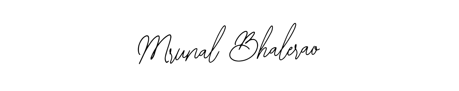 Make a beautiful signature design for name Mrunal Bhalerao. With this signature (Bearetta-2O07w) style, you can create a handwritten signature for free. Mrunal Bhalerao signature style 12 images and pictures png