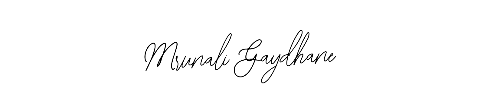 How to Draw Mrunali Gaydhane signature style? Bearetta-2O07w is a latest design signature styles for name Mrunali Gaydhane. Mrunali Gaydhane signature style 12 images and pictures png