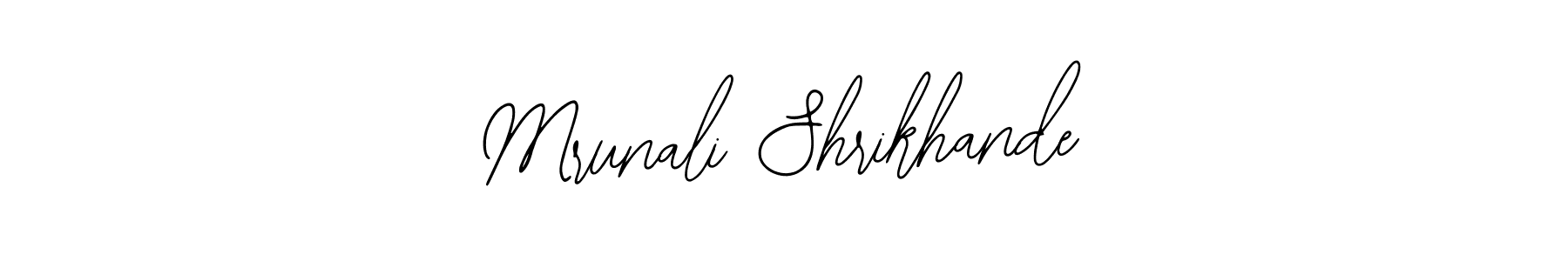 You can use this online signature creator to create a handwritten signature for the name Mrunali Shrikhande. This is the best online autograph maker. Mrunali Shrikhande signature style 12 images and pictures png