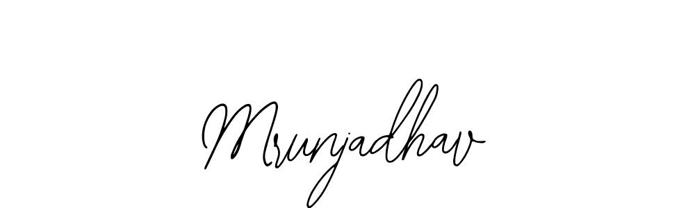 Mrunjadhav stylish signature style. Best Handwritten Sign (Bearetta-2O07w) for my name. Handwritten Signature Collection Ideas for my name Mrunjadhav. Mrunjadhav signature style 12 images and pictures png