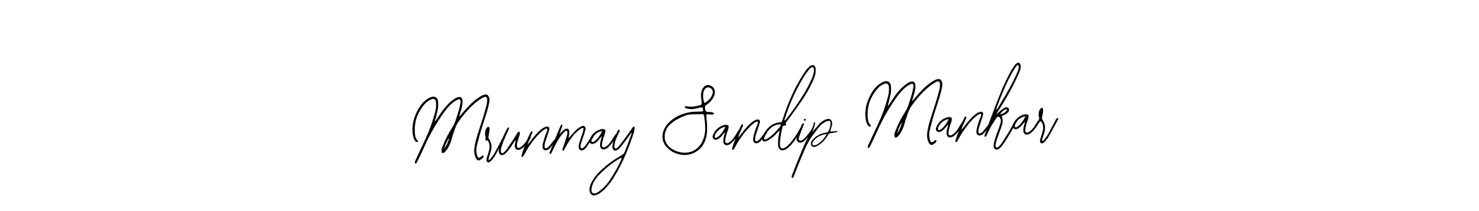 It looks lik you need a new signature style for name Mrunmay Sandip Mankar. Design unique handwritten (Bearetta-2O07w) signature with our free signature maker in just a few clicks. Mrunmay Sandip Mankar signature style 12 images and pictures png