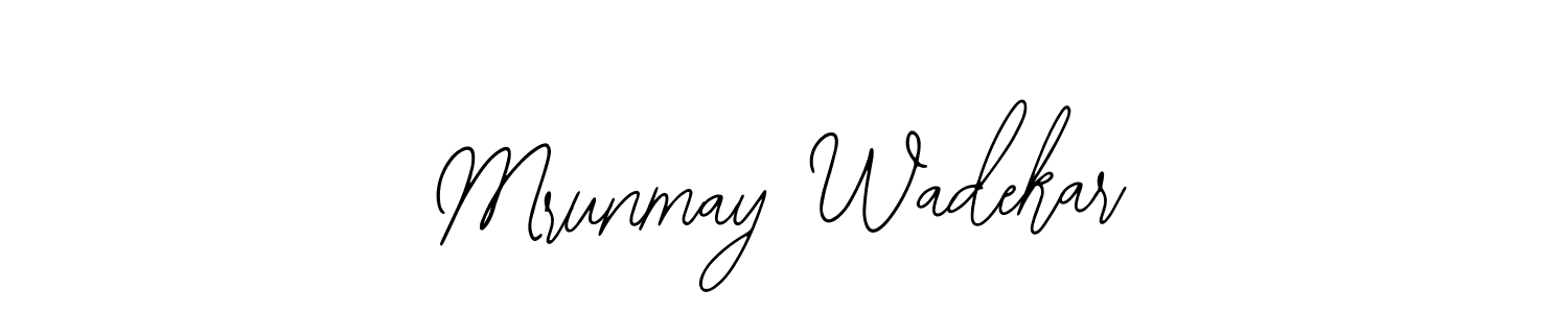This is the best signature style for the Mrunmay Wadekar name. Also you like these signature font (Bearetta-2O07w). Mix name signature. Mrunmay Wadekar signature style 12 images and pictures png