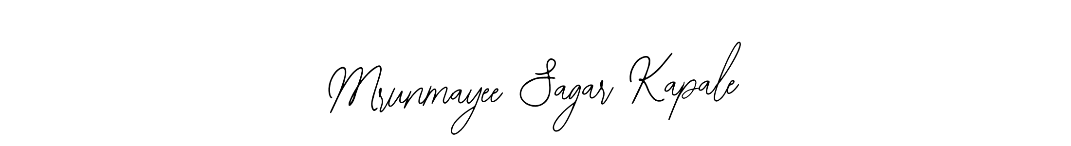 Design your own signature with our free online signature maker. With this signature software, you can create a handwritten (Bearetta-2O07w) signature for name Mrunmayee Sagar Kapale. Mrunmayee Sagar Kapale signature style 12 images and pictures png