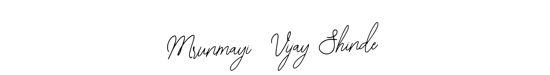 Create a beautiful signature design for name Mrunmayi  Vijay Shinde. With this signature (Bearetta-2O07w) fonts, you can make a handwritten signature for free. Mrunmayi  Vijay Shinde signature style 12 images and pictures png