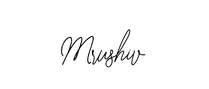 Also we have Mrushiv name is the best signature style. Create professional handwritten signature collection using Bearetta-2O07w autograph style. Mrushiv signature style 12 images and pictures png