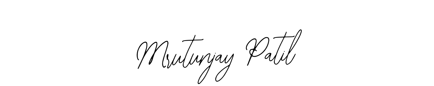You should practise on your own different ways (Bearetta-2O07w) to write your name (Mrutunjay Patil) in signature. don't let someone else do it for you. Mrutunjay Patil signature style 12 images and pictures png
