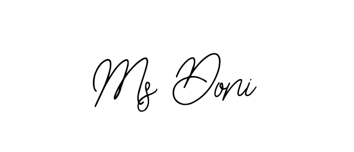 The best way (Bearetta-2O07w) to make a short signature is to pick only two or three words in your name. The name Ms Doni include a total of six letters. For converting this name. Ms Doni signature style 12 images and pictures png