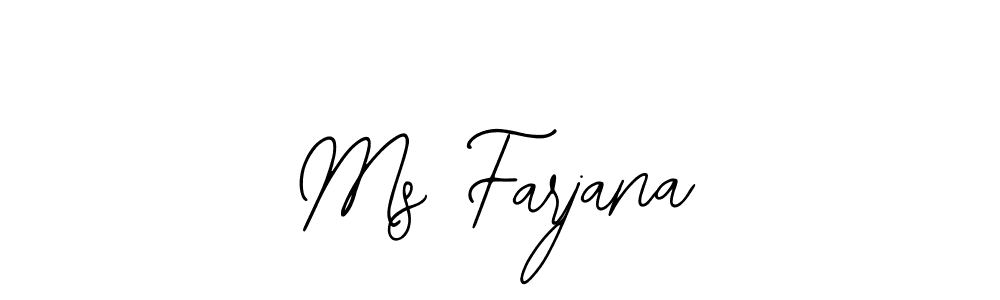 Once you've used our free online signature maker to create your best signature Bearetta-2O07w style, it's time to enjoy all of the benefits that Ms Farjana name signing documents. Ms Farjana signature style 12 images and pictures png