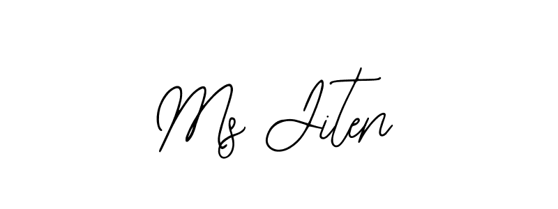 Create a beautiful signature design for name Ms Jiten. With this signature (Bearetta-2O07w) fonts, you can make a handwritten signature for free. Ms Jiten signature style 12 images and pictures png