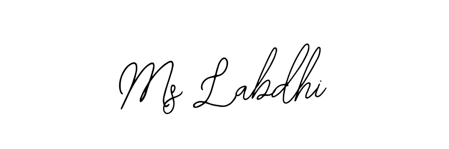 Once you've used our free online signature maker to create your best signature Bearetta-2O07w style, it's time to enjoy all of the benefits that Ms Labdhi name signing documents. Ms Labdhi signature style 12 images and pictures png