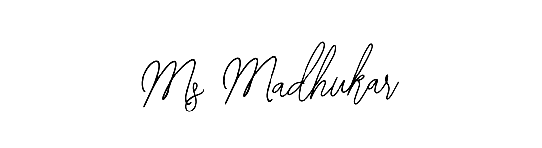 Make a short Ms Madhukar signature style. Manage your documents anywhere anytime using Bearetta-2O07w. Create and add eSignatures, submit forms, share and send files easily. Ms Madhukar signature style 12 images and pictures png