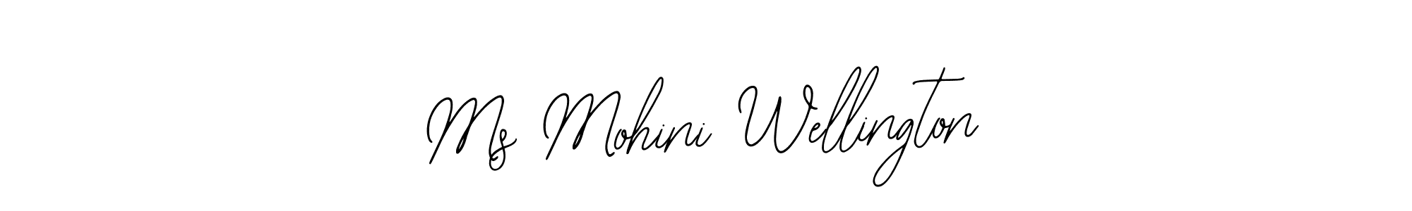 It looks lik you need a new signature style for name Ms Mohini Wellington. Design unique handwritten (Bearetta-2O07w) signature with our free signature maker in just a few clicks. Ms Mohini Wellington signature style 12 images and pictures png