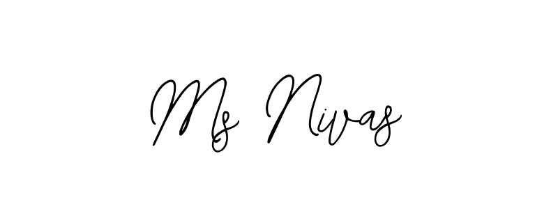 It looks lik you need a new signature style for name Ms Nivas. Design unique handwritten (Bearetta-2O07w) signature with our free signature maker in just a few clicks. Ms Nivas signature style 12 images and pictures png