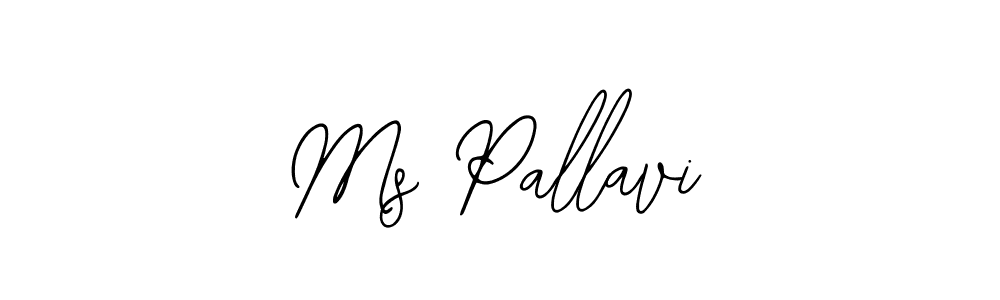 How to make Ms Pallavi signature? Bearetta-2O07w is a professional autograph style. Create handwritten signature for Ms Pallavi name. Ms Pallavi signature style 12 images and pictures png