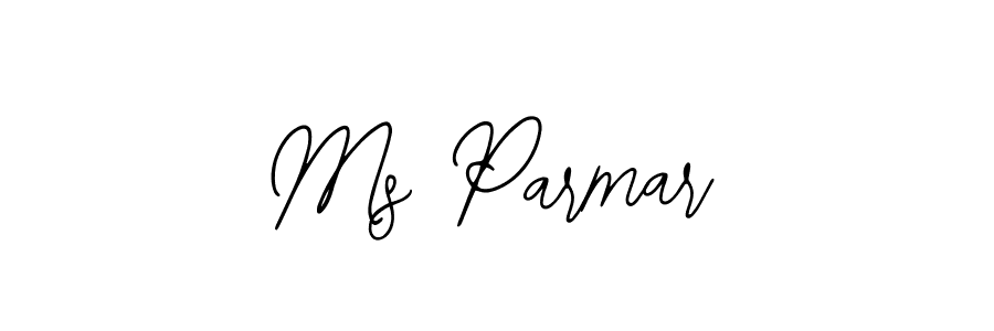 Make a beautiful signature design for name Ms Parmar. With this signature (Bearetta-2O07w) style, you can create a handwritten signature for free. Ms Parmar signature style 12 images and pictures png