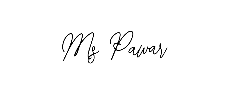 Similarly Bearetta-2O07w is the best handwritten signature design. Signature creator online .You can use it as an online autograph creator for name Ms Pawar. Ms Pawar signature style 12 images and pictures png