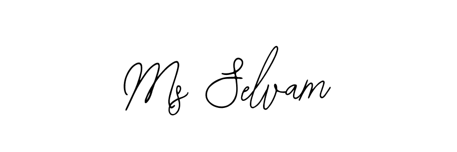 Best and Professional Signature Style for Ms Selvam. Bearetta-2O07w Best Signature Style Collection. Ms Selvam signature style 12 images and pictures png