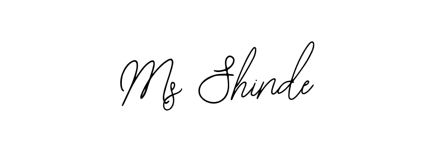 Make a short Ms Shinde signature style. Manage your documents anywhere anytime using Bearetta-2O07w. Create and add eSignatures, submit forms, share and send files easily. Ms Shinde signature style 12 images and pictures png