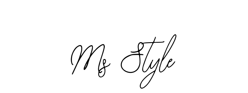 The best way (Bearetta-2O07w) to make a short signature is to pick only two or three words in your name. The name Ms Style include a total of six letters. For converting this name. Ms Style signature style 12 images and pictures png