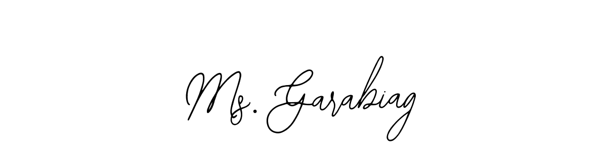 It looks lik you need a new signature style for name Ms. Garabiag. Design unique handwritten (Bearetta-2O07w) signature with our free signature maker in just a few clicks. Ms. Garabiag signature style 12 images and pictures png