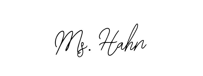 Also You can easily find your signature by using the search form. We will create Ms. Hahn name handwritten signature images for you free of cost using Bearetta-2O07w sign style. Ms. Hahn signature style 12 images and pictures png