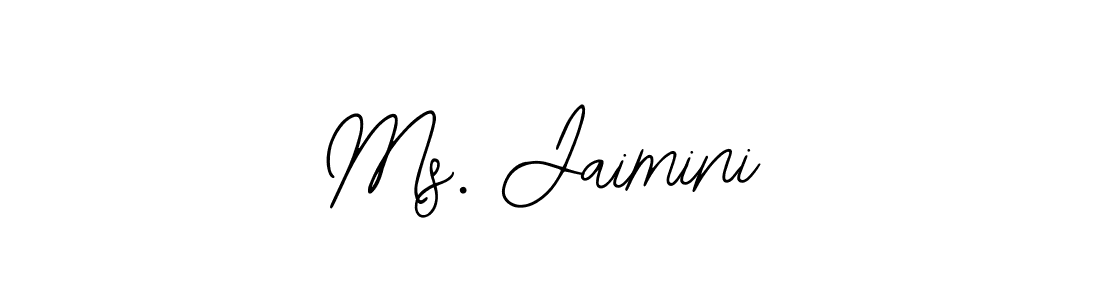 Make a beautiful signature design for name Ms. Jaimini. With this signature (Bearetta-2O07w) style, you can create a handwritten signature for free. Ms. Jaimini signature style 12 images and pictures png