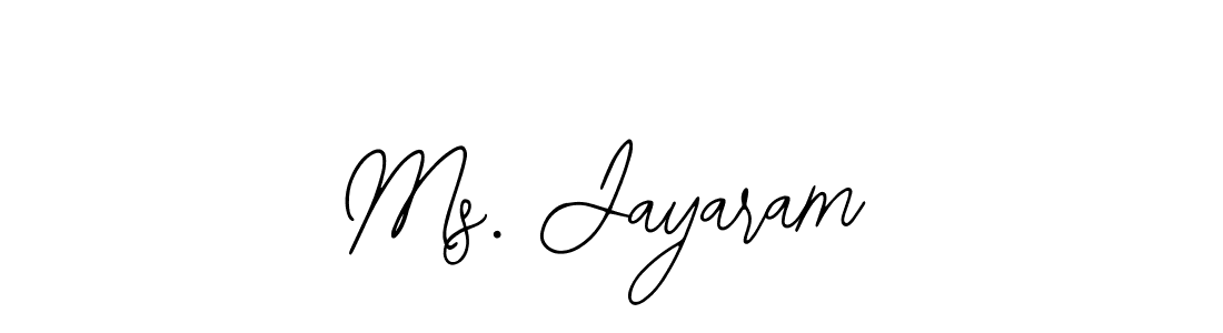 if you are searching for the best signature style for your name Ms. Jayaram. so please give up your signature search. here we have designed multiple signature styles  using Bearetta-2O07w. Ms. Jayaram signature style 12 images and pictures png