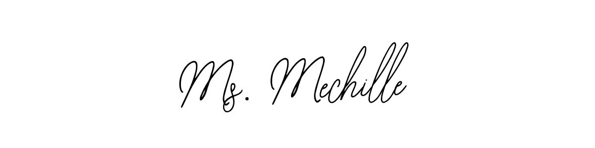 It looks lik you need a new signature style for name Ms. Mechille. Design unique handwritten (Bearetta-2O07w) signature with our free signature maker in just a few clicks. Ms. Mechille signature style 12 images and pictures png