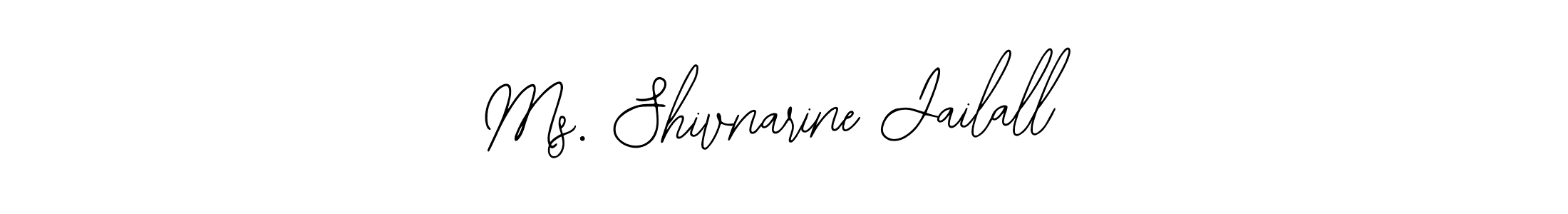 Make a beautiful signature design for name Ms. Shivnarine Jailall. Use this online signature maker to create a handwritten signature for free. Ms. Shivnarine Jailall signature style 12 images and pictures png