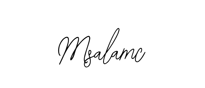 How to Draw Msalamc signature style? Bearetta-2O07w is a latest design signature styles for name Msalamc. Msalamc signature style 12 images and pictures png