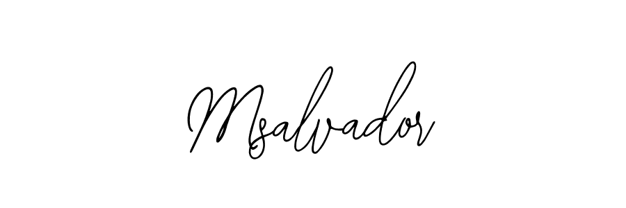 Once you've used our free online signature maker to create your best signature Bearetta-2O07w style, it's time to enjoy all of the benefits that Msalvador name signing documents. Msalvador signature style 12 images and pictures png