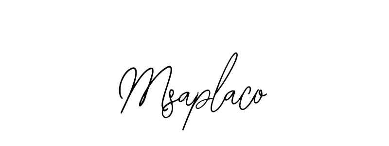 Make a beautiful signature design for name Msaplaco. With this signature (Bearetta-2O07w) style, you can create a handwritten signature for free. Msaplaco signature style 12 images and pictures png