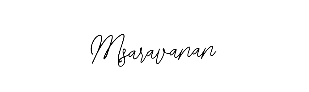 Make a beautiful signature design for name Msaravanan. Use this online signature maker to create a handwritten signature for free. Msaravanan signature style 12 images and pictures png