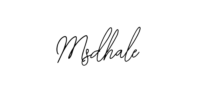 Also we have Msdhale name is the best signature style. Create professional handwritten signature collection using Bearetta-2O07w autograph style. Msdhale signature style 12 images and pictures png