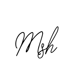 Make a beautiful signature design for name Msh. With this signature (Bearetta-2O07w) style, you can create a handwritten signature for free. Msh signature style 12 images and pictures png