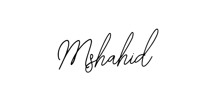 Make a short Mshahid signature style. Manage your documents anywhere anytime using Bearetta-2O07w. Create and add eSignatures, submit forms, share and send files easily. Mshahid signature style 12 images and pictures png